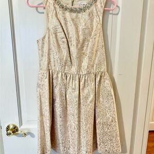 Elegant Cream Kids Dress